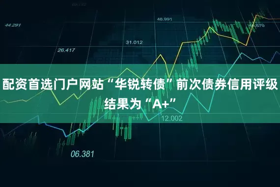 配资首选门户网站“华锐转债”前次债券信用评级结果为“A+”
