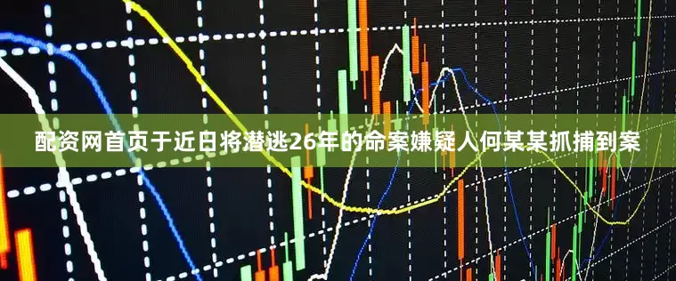 配资网首页于近日将潜逃26年的命案嫌疑人何某某抓捕到案