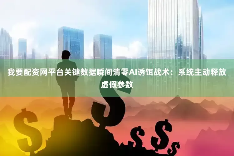 我要配资网平台关键数据瞬间清零AI诱饵战术：系统主动释放虚假参数